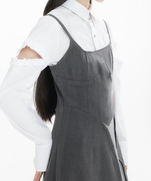 Layered Slit Dress